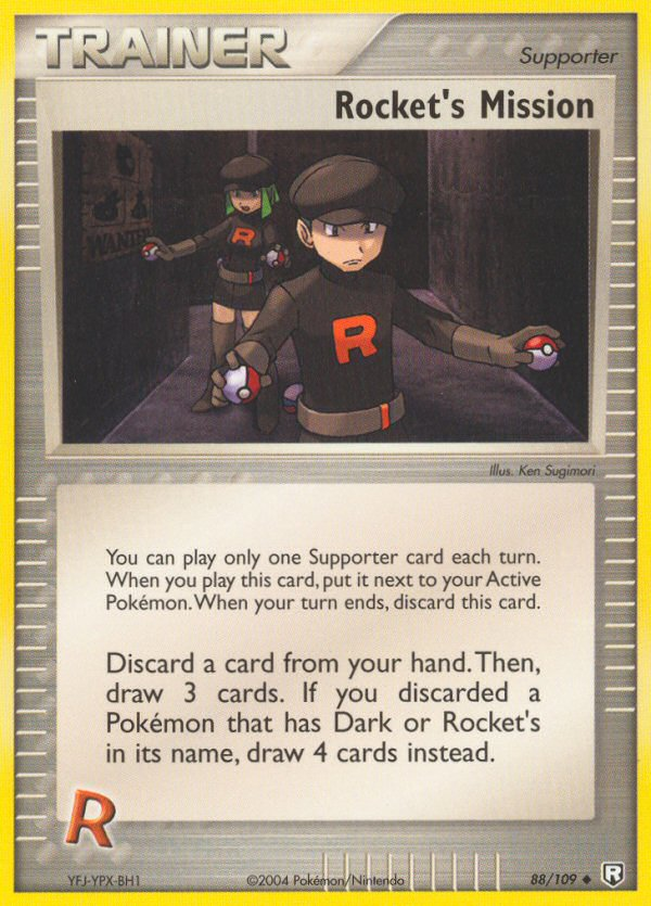 Team Rocket Returns Rocket’s Mission #88/109